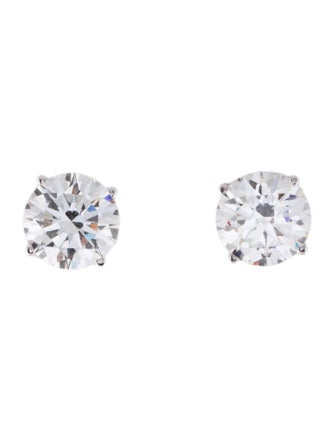 Earrings 14K 3.42ctw Lab-Grown Diamond Stud Earrings