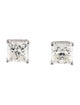 Earrings 14K 2.87ctw Lab-Grown Diamond Solitaire Stud Earrings