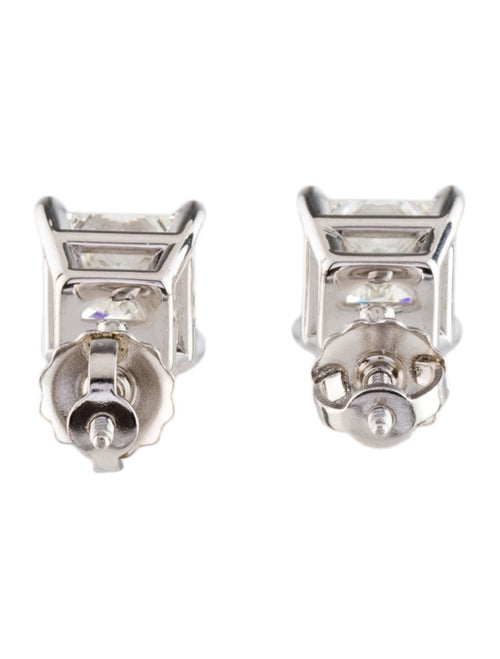 Earrings 14K 2.81ctw Lab-Grown Diamond Solitaire Stud Earrings