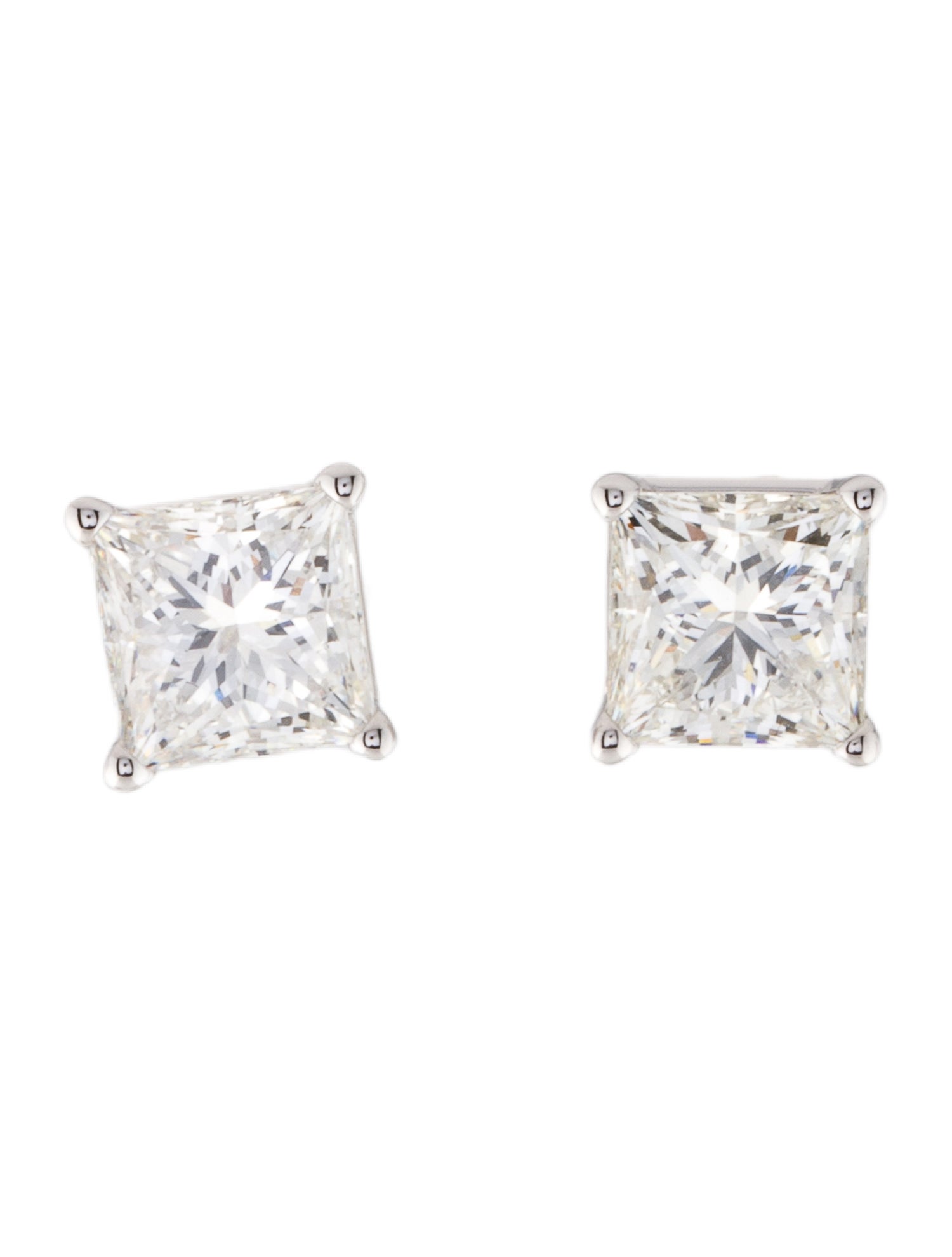 Earrings 14K 3.82ctw Lab-Grown Diamond Stud