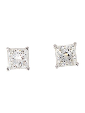 Earrings 14K 3.69ctw Lab-Grown Diamond Stud Earrings