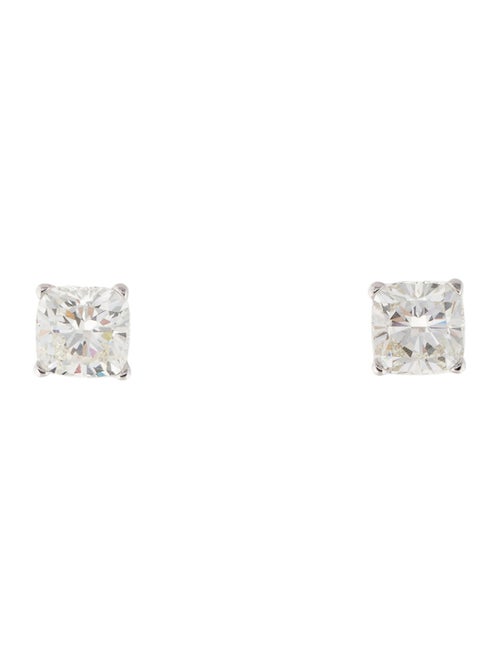 Earrings 14K 4.14ctw Lab-Grown Diamond Stud Earrings