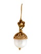 Earrings 18K Pearl Single Drop Earring