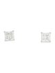 Earrings 14K 3.56ctw Lab-Grown Diamond Solitaire Stud Earrings