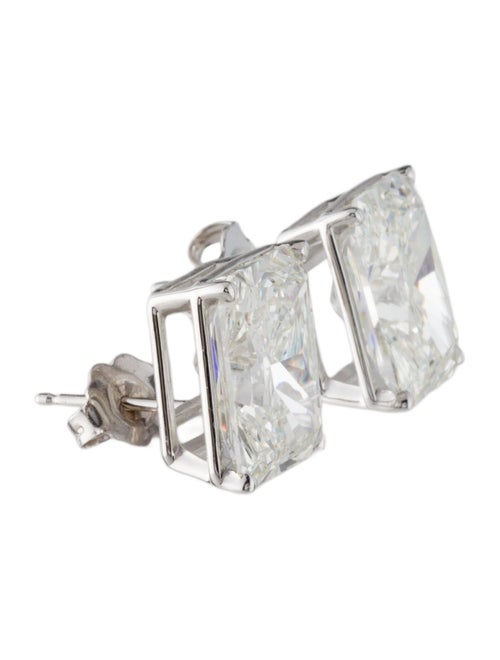 Earrings 14K 10.16ctw Lab-Grown Diamond Solitaire Stud Earrings