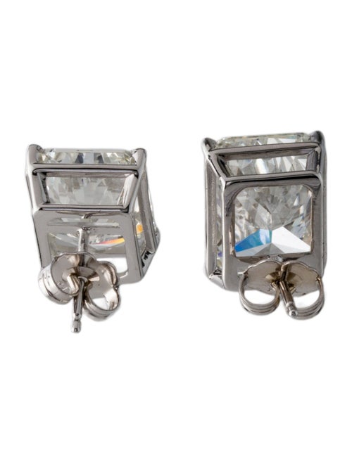 Earrings 14K 10.16ctw Lab-Grown Diamond Solitaire Stud Earrings