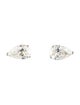 Earrings 14K 3.18ctw Lab-Grown Diamond Solitaire Stud Earrings