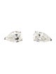 Earrings 14K 3.09ctw Lab-Grown Diamond Solitaire Stud Earrings