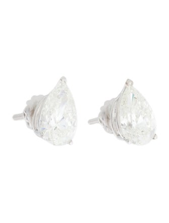 Earrings 14K 3.11ctw Lab-Grown Diamond Stud Earrings