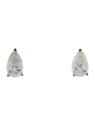 Earrings 14K 1.55ctw Lab-Grown Diamond Stud Earrings