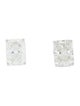 Earrings 14K 2.89ctw Lab-Grown Diamond Solitaire Stud Earrings
