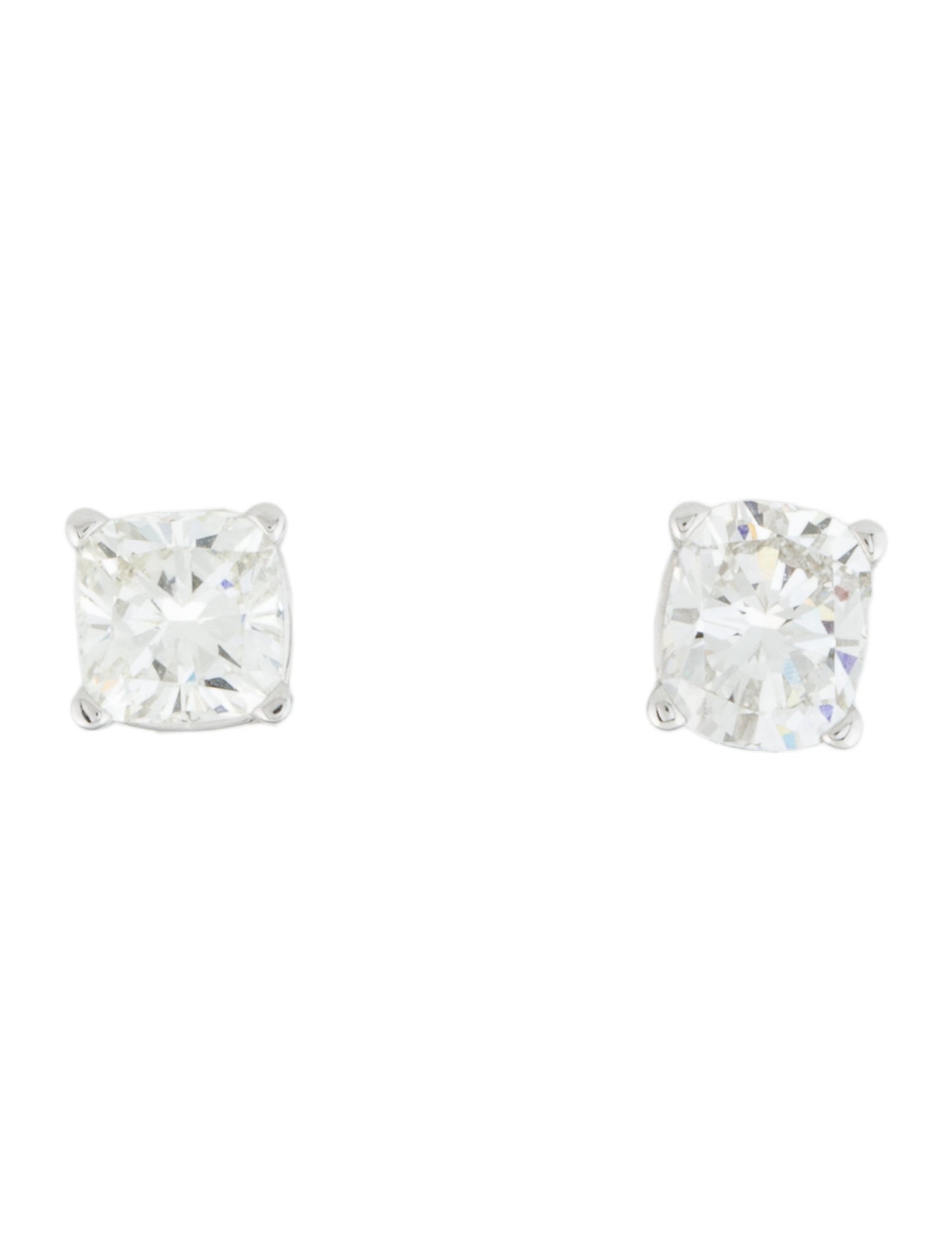 Earrings 14K 1.53ctw Lab-Grown Diamond Solitaire Stud