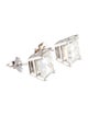 Earrings 14K 6.40ctw Lab-Grown Diamond Solitaire Stud Earrings