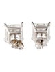 Earrings 14K 6.40ctw Lab-Grown Diamond Solitaire Stud Earrings