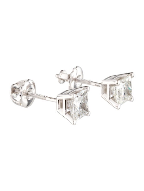 Earrings 14K 1.58ctw Lab-Grown Diamond Solitaire Stud Earrings