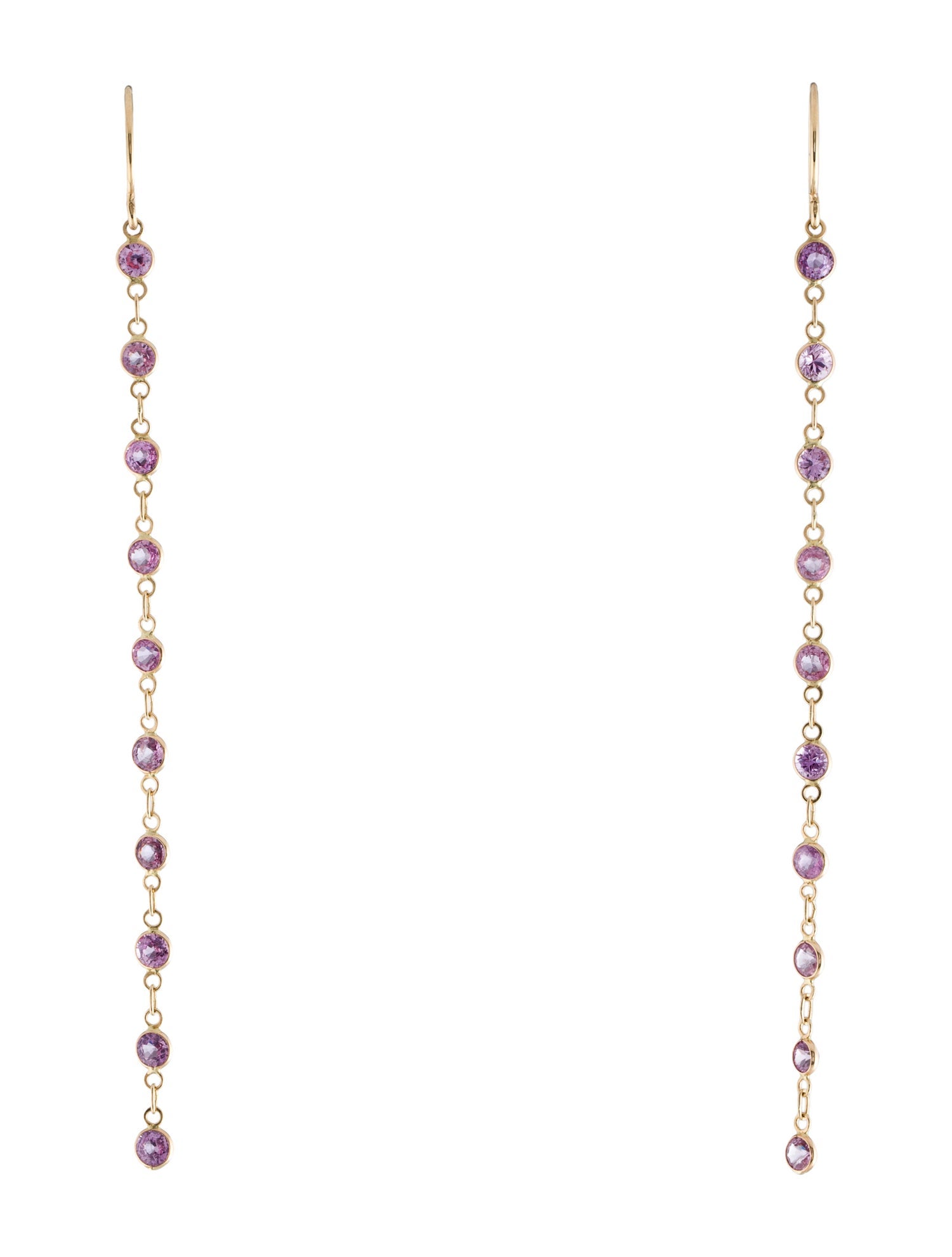 Earrings 14K Sapphire Drop