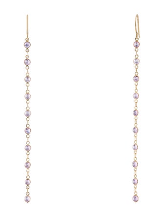 Earrings 14K Sapphire Drop Earrings