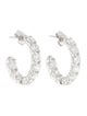 Earrings 14K 5.0ctw Inside-Out Hoop Earrings