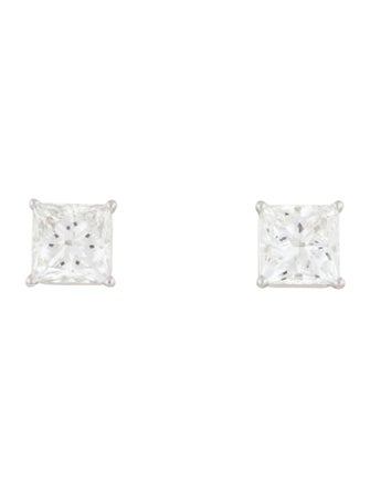 Earrings 14K 12.10ctw Lab-Grown Diamond Stud Earrings