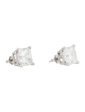 Earrings 14K 12.10ctw Lab-Grown Diamond Stud Earrings