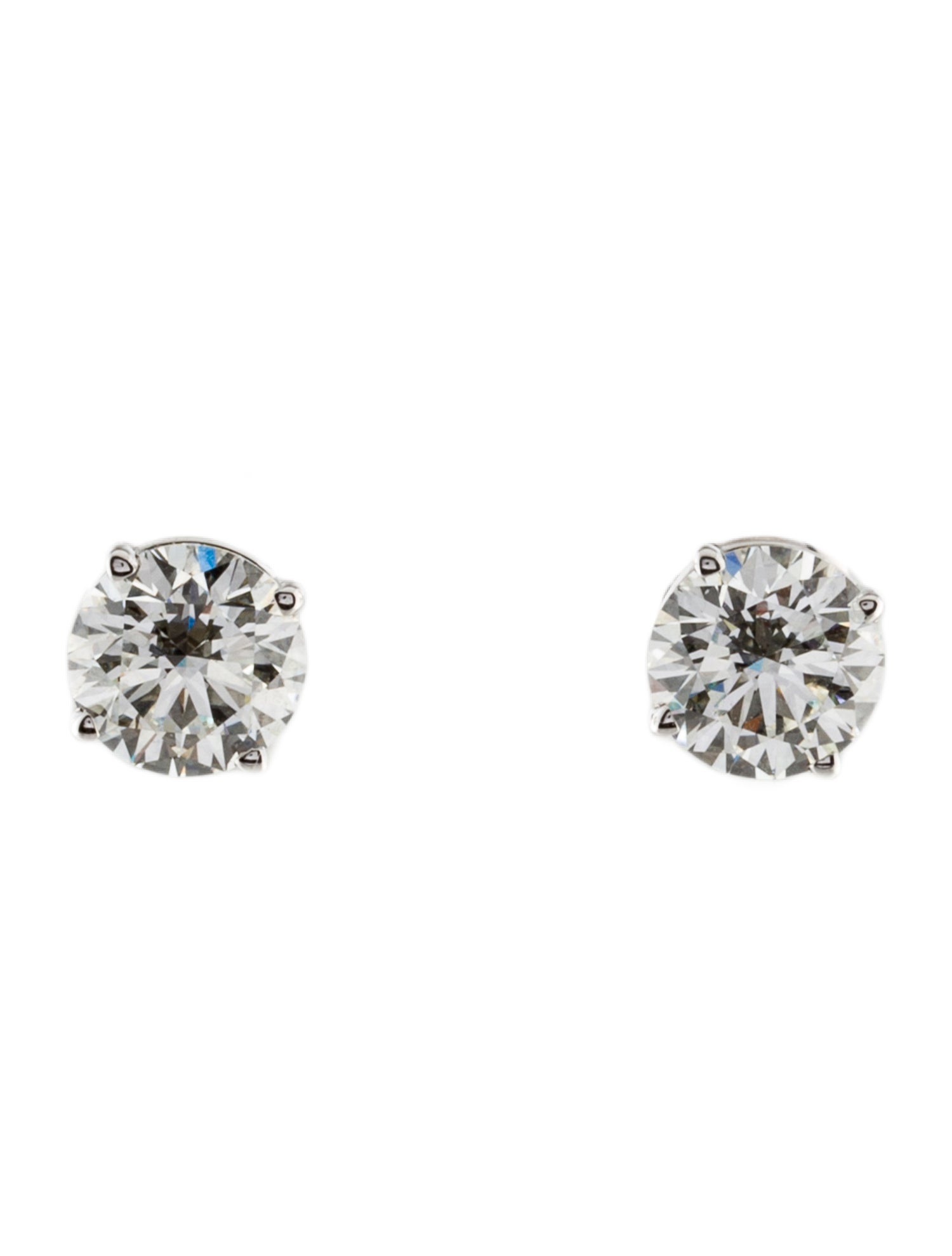 Earrings 14K 2.49ctw Lab-Grown Diamond Stud Earrings