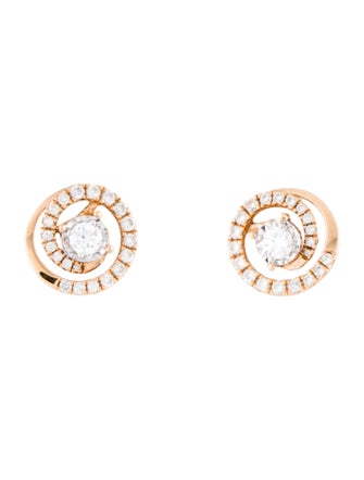 Earrings 18K Diamond Stud Earrings