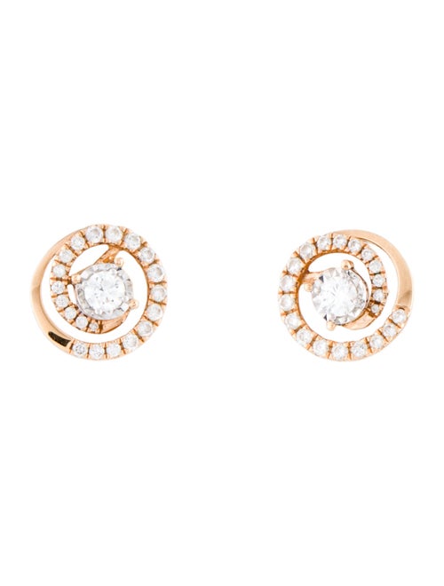 Earrings 18K Diamond Stud Earrings