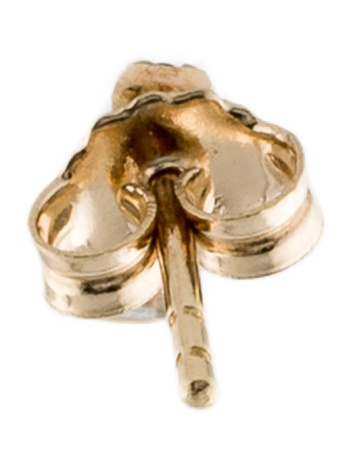 Earrings 14K Diamond Single Stud Earring