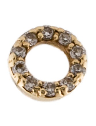 Earrings 14K Diamond Single Earring