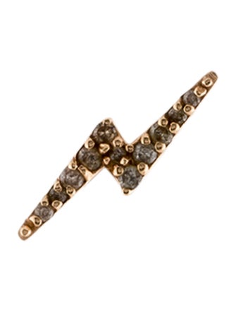 Earrings 14K Diamond Single Stud Earring