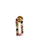 Earrings Harika 14K Sapphire, Ruby, Tsavorite Garnet & Diamond Single Stud Earring