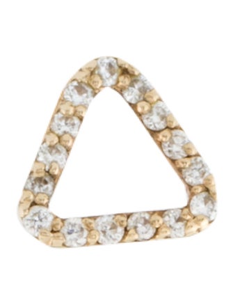 Earrings 14k Diamond Single Stud Earring