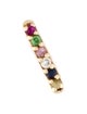 Earrings Harika 14K Sapphire, Ruby, Tsavorite Garnet & Diamond Single Stud Earring