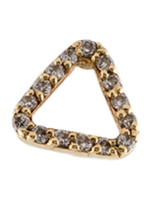 Earrings 14K Diamond Single Stud Earring