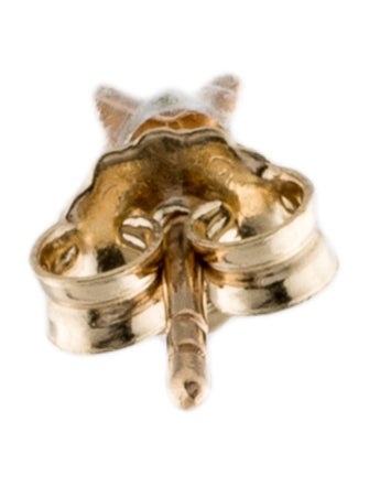 Earrings 14K Diamond Single Stud Earring