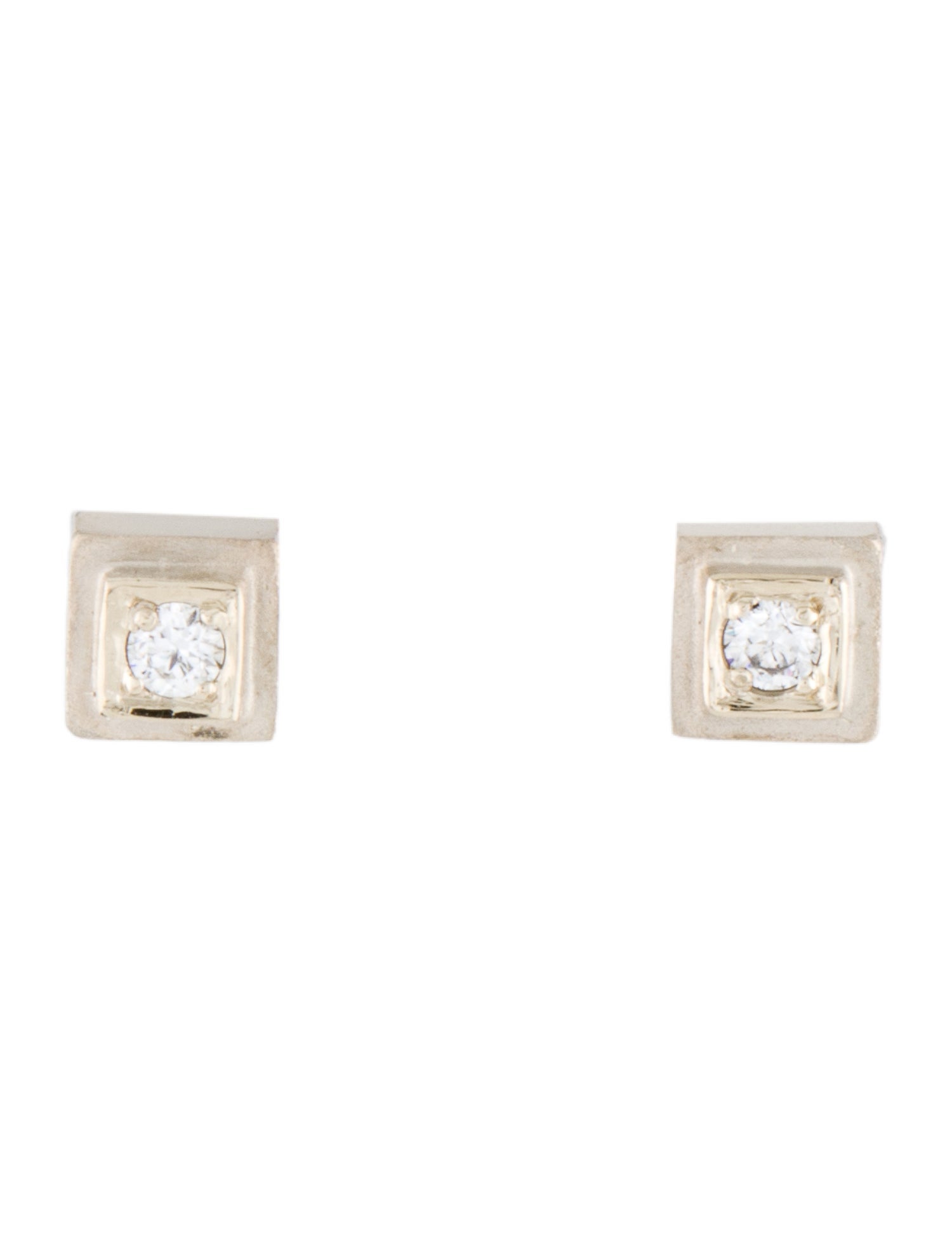 Earrings 18K Diamond Stud Earrings