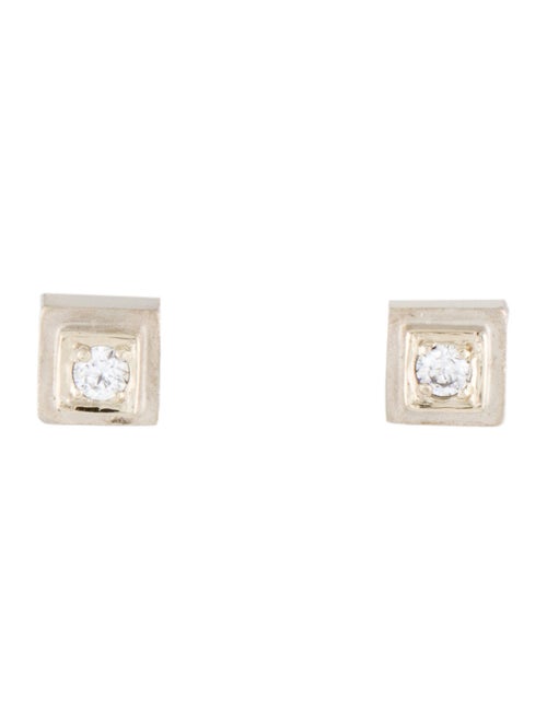 Earrings 18K Diamond Stud Earrings