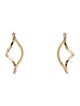 Earrings 14K Spiral Drop Earrings