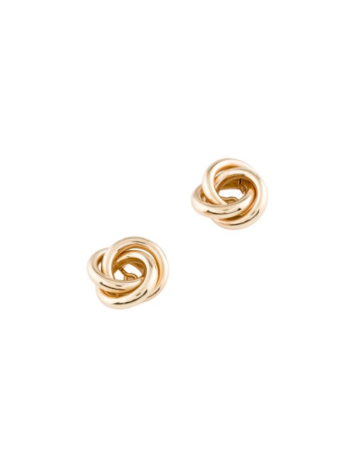 Earrings 14K Knot Earring Enhancer