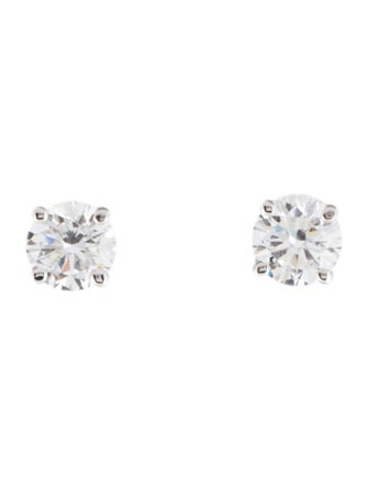 Earrings 14K 1.00ctw Lab-Grown Diamond Stud Earrings