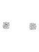 Earrings 14K 2.00ctw Lab-Grown Diamond Solitaire Stud Earrings