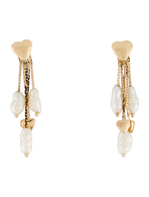 Earrings 14K Pearl Drop Earrings