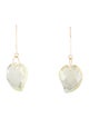 Earrings 14K Quartz Drop Earrings