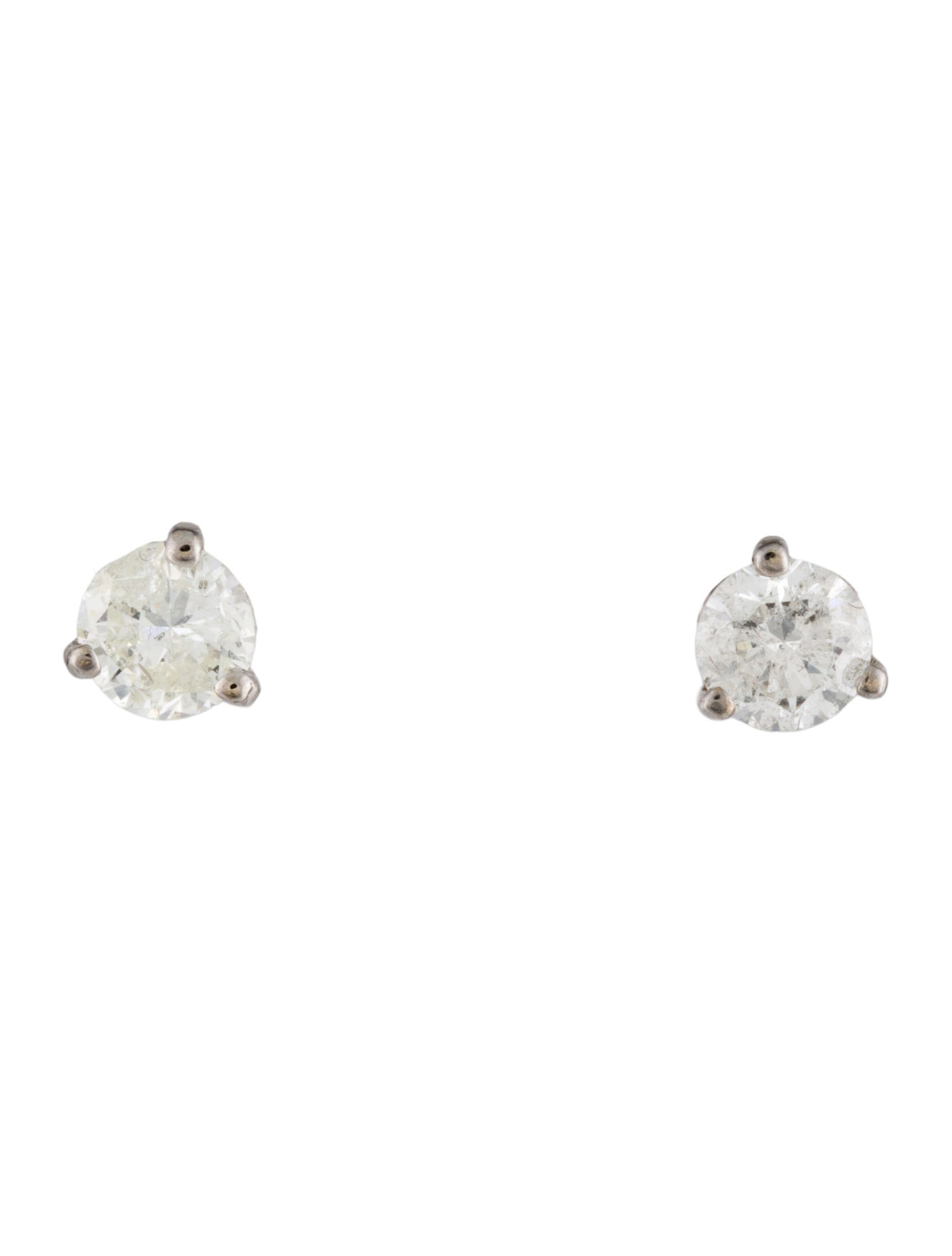 Earrings 14K 1.08ctw Diamond Stud