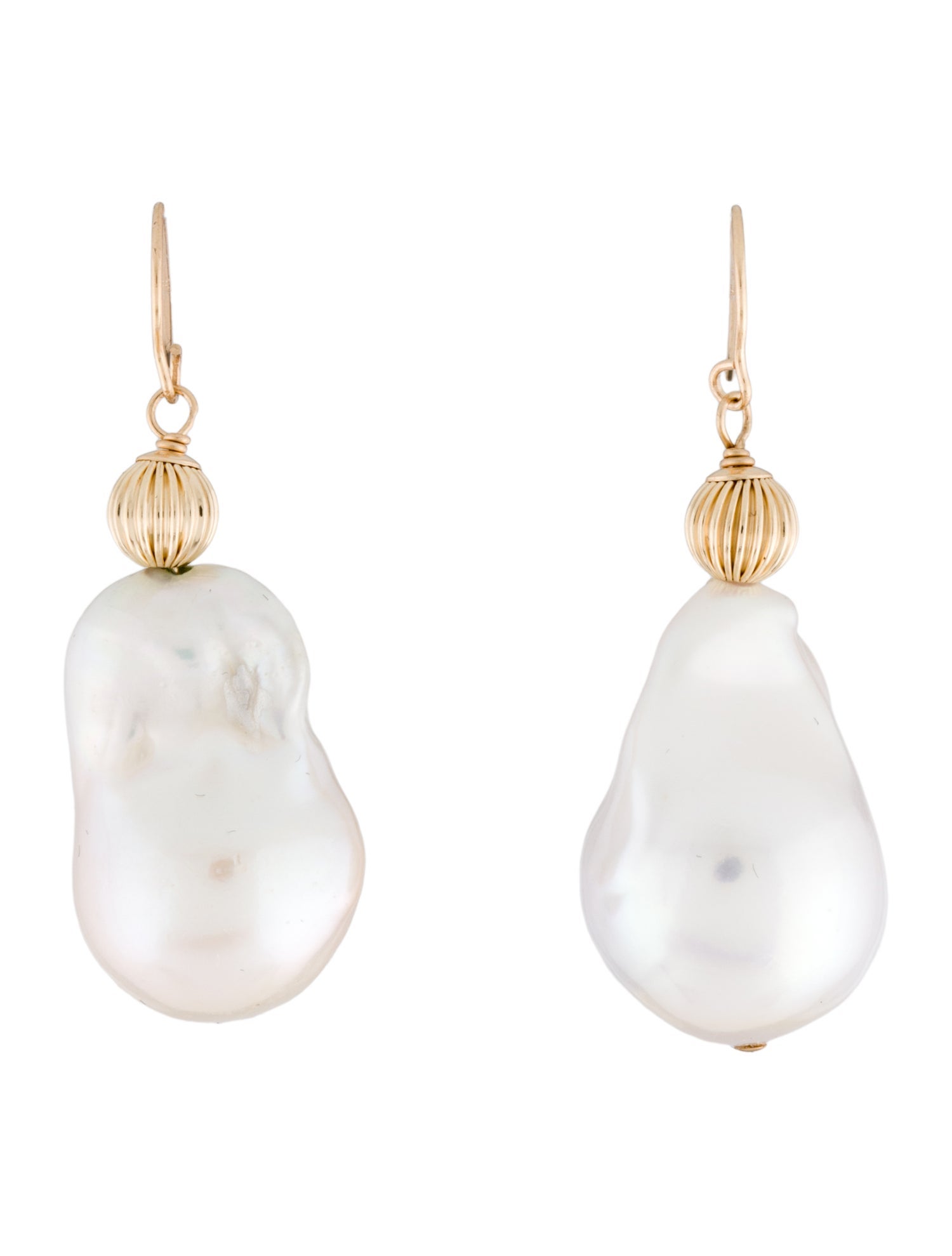Earrings 14K Pearl Drop Earrings