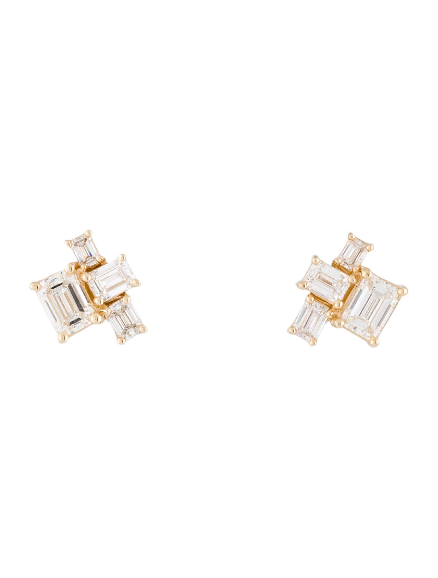 Earrings 14K 1.20ctw Lab-Grown Diamond Stud