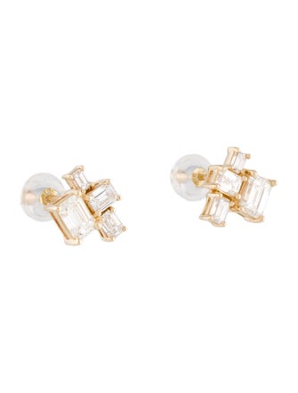 Earrings 14K 1.20ctw Lab-Grown Diamond Stud Earrings