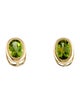 Earrings 14K 1.44ctw Peridot Stud Earrings