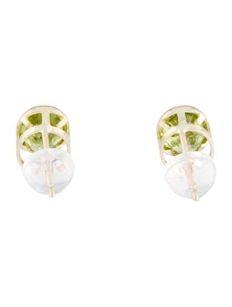 Earrings 14K 1.44ctw Peridot Stud Earrings