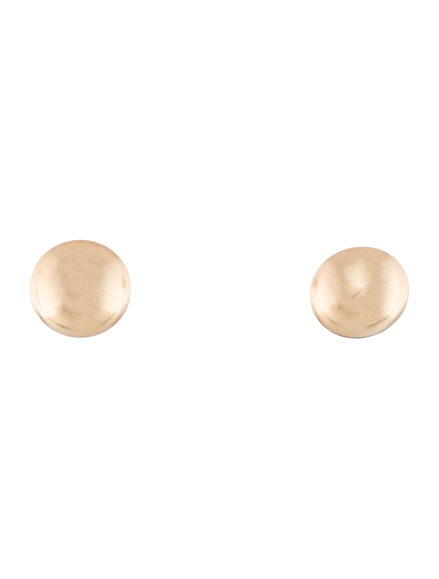 Earrings 14K Circle Stud